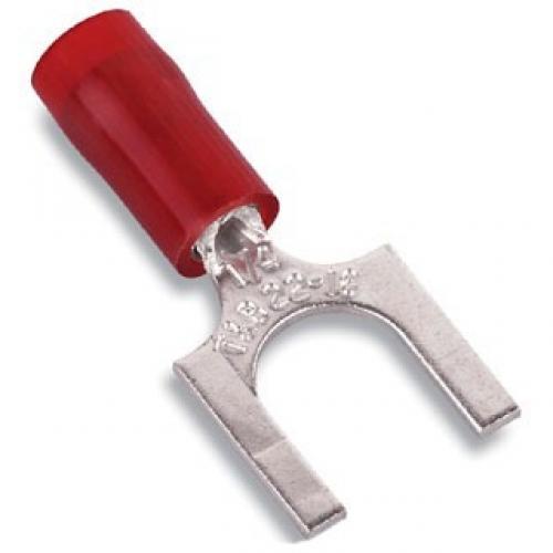 INS NYL FORK TERM 22-16 BLT #8 RED